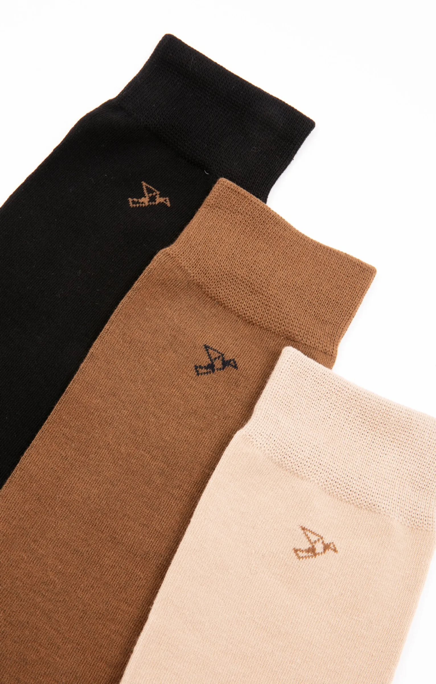 Sous-vêtements & Nuit<Armand Thiery Lot de 3 paires de chaussettes BIRDS - Marron