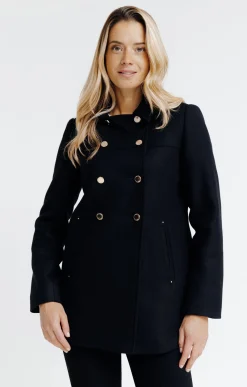 Manteaux<Armand Thiery Manteau à fermeture croisée - Noir