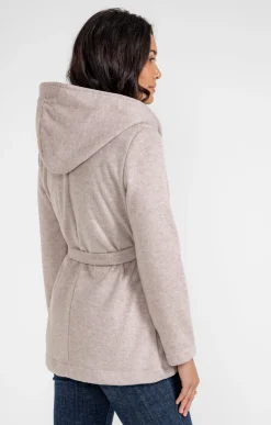 Manteaux<Armand Thiery Manteau avec ceinture à nouer - Grège