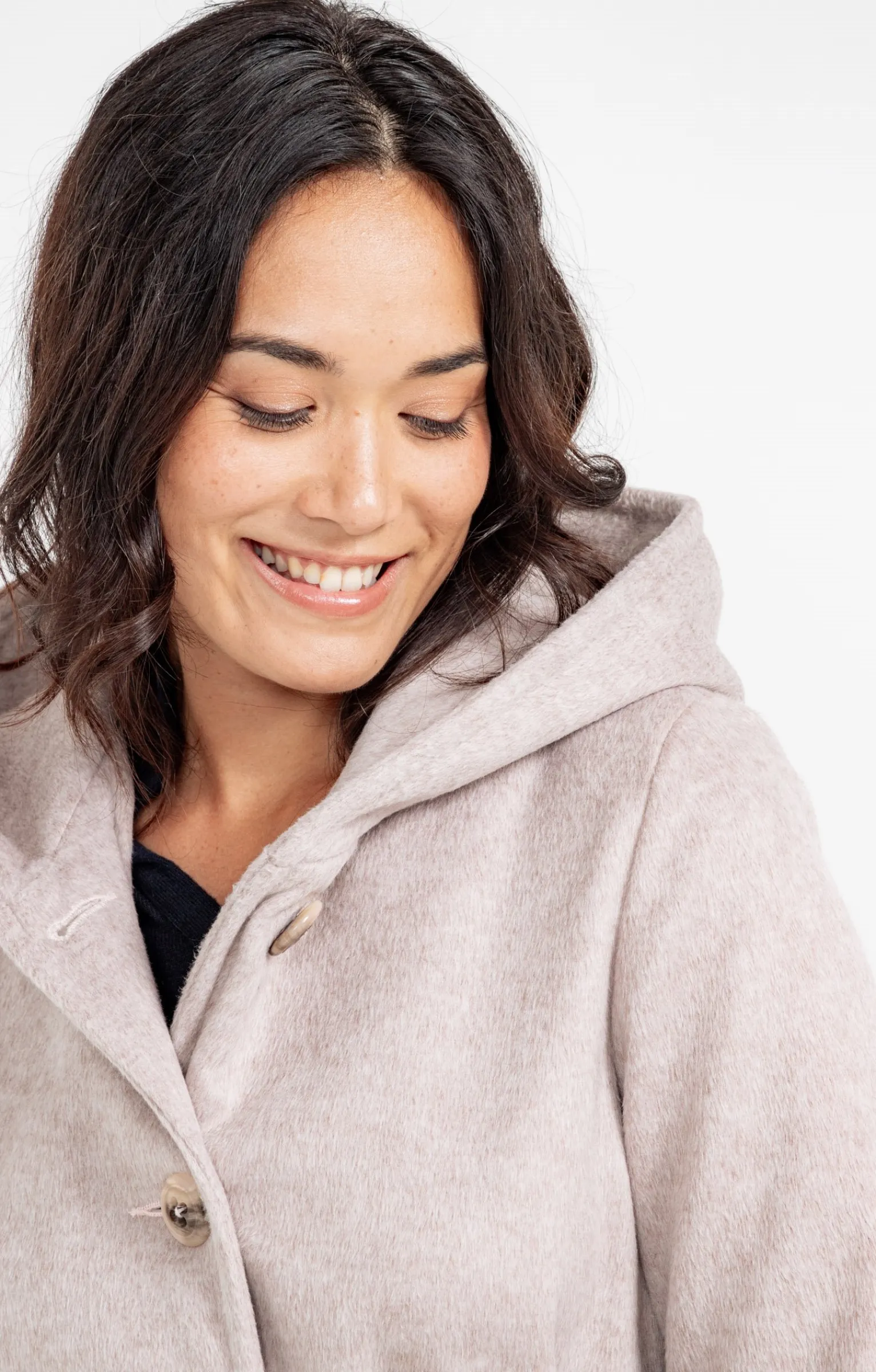 Manteaux<Armand Thiery Manteau avec ceinture à nouer - Grège