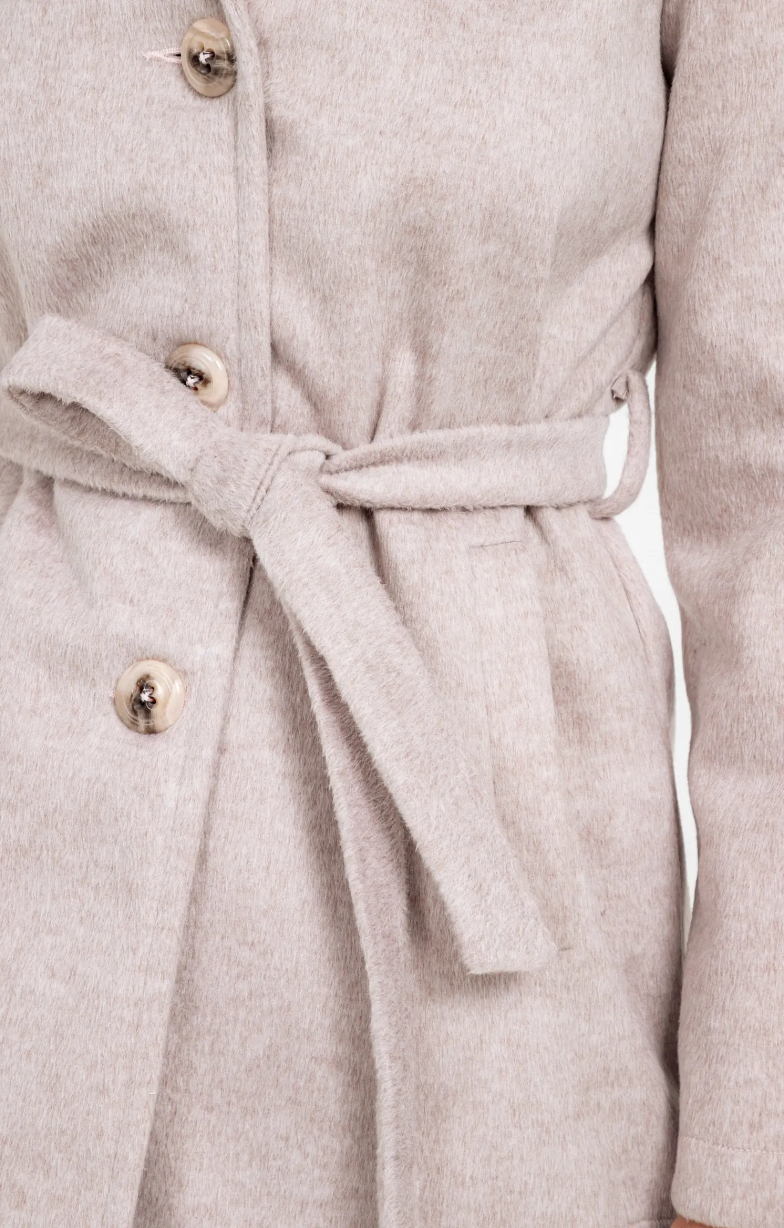 Manteaux<Armand Thiery Manteau avec ceinture à nouer - Grège