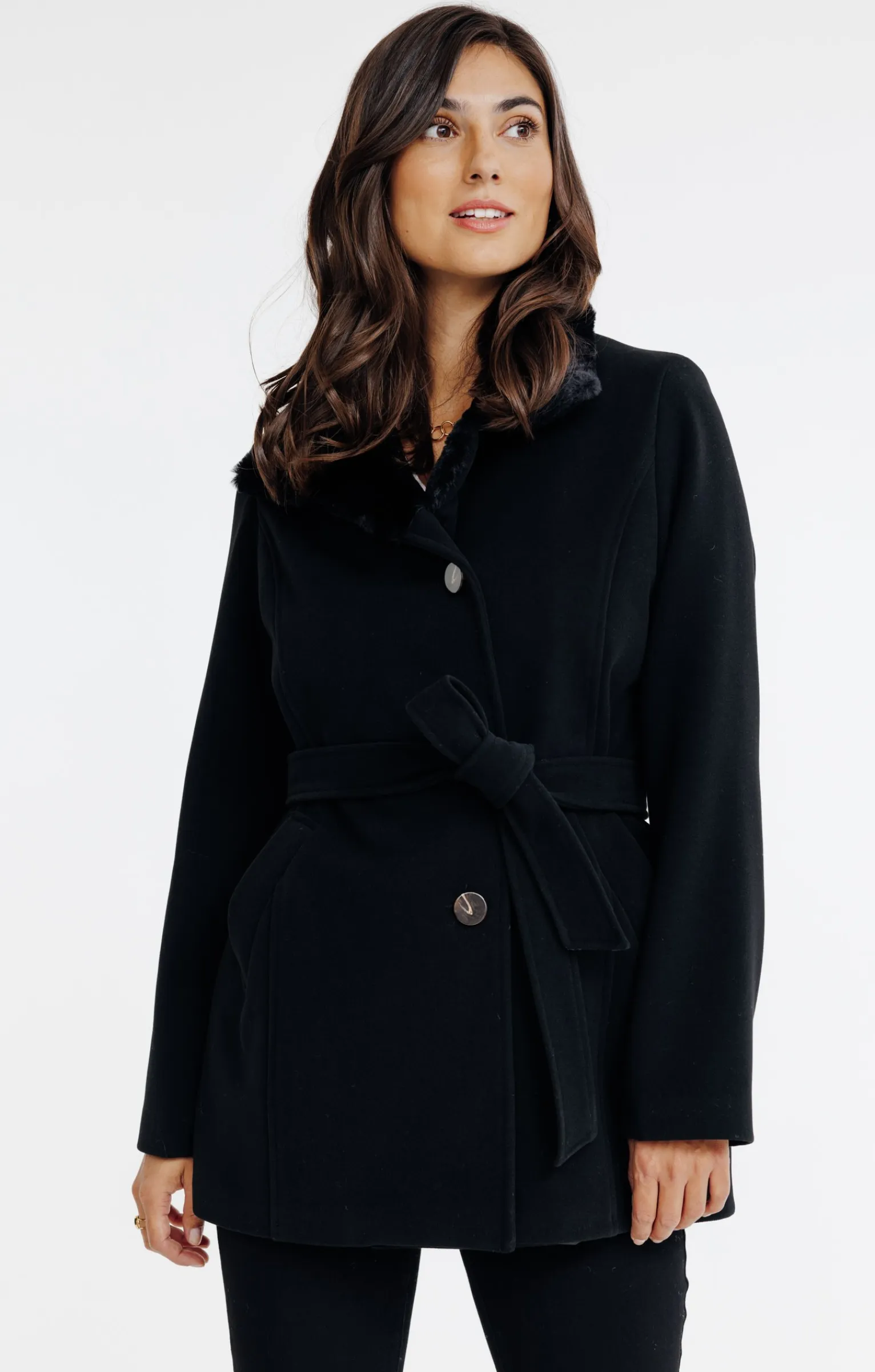 Manteaux<Armand Thiery Manteau boutonné - Noir
