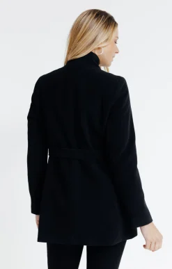 Manteaux<Armand Thiery Manteau ceinturé - Noir