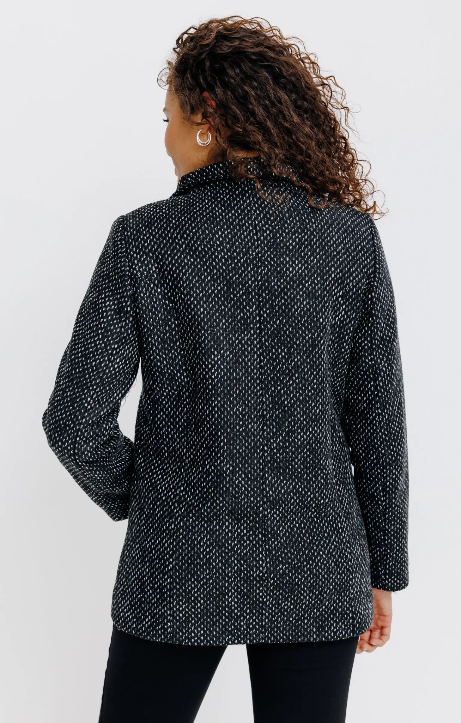 Manteaux<Armand Thiery Manteau col montant - Noir