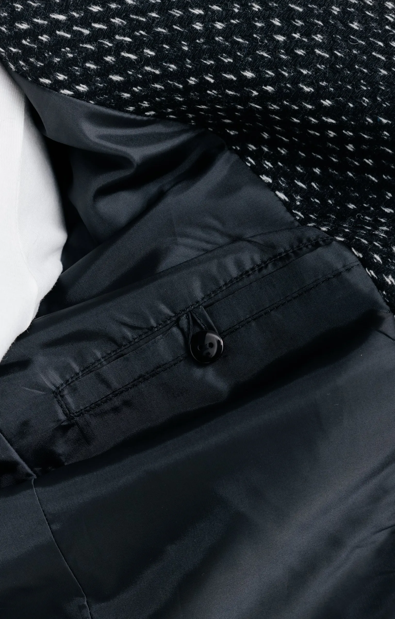 Manteaux<Armand Thiery Manteau col montant - Noir