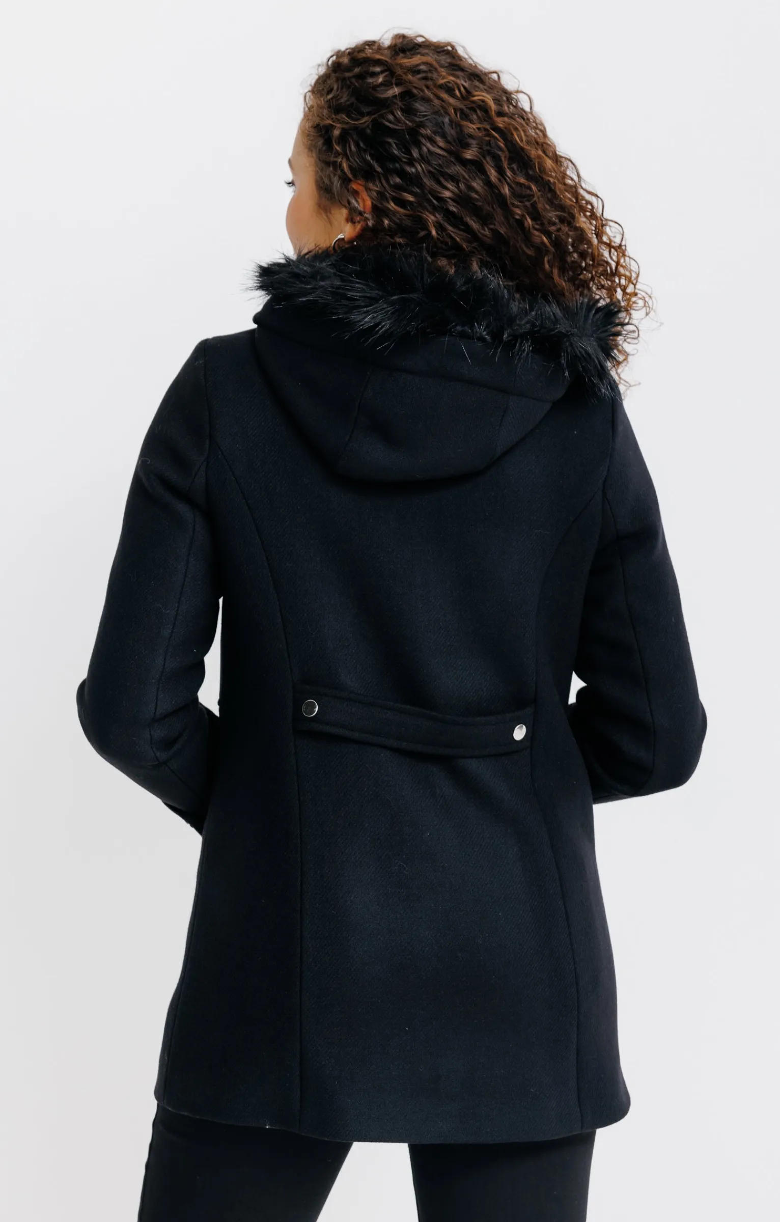 Manteaux<Armand Thiery Manteau col montant - Noir