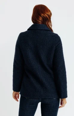 Manteaux<Armand Thiery Manteau court doublé - Marine