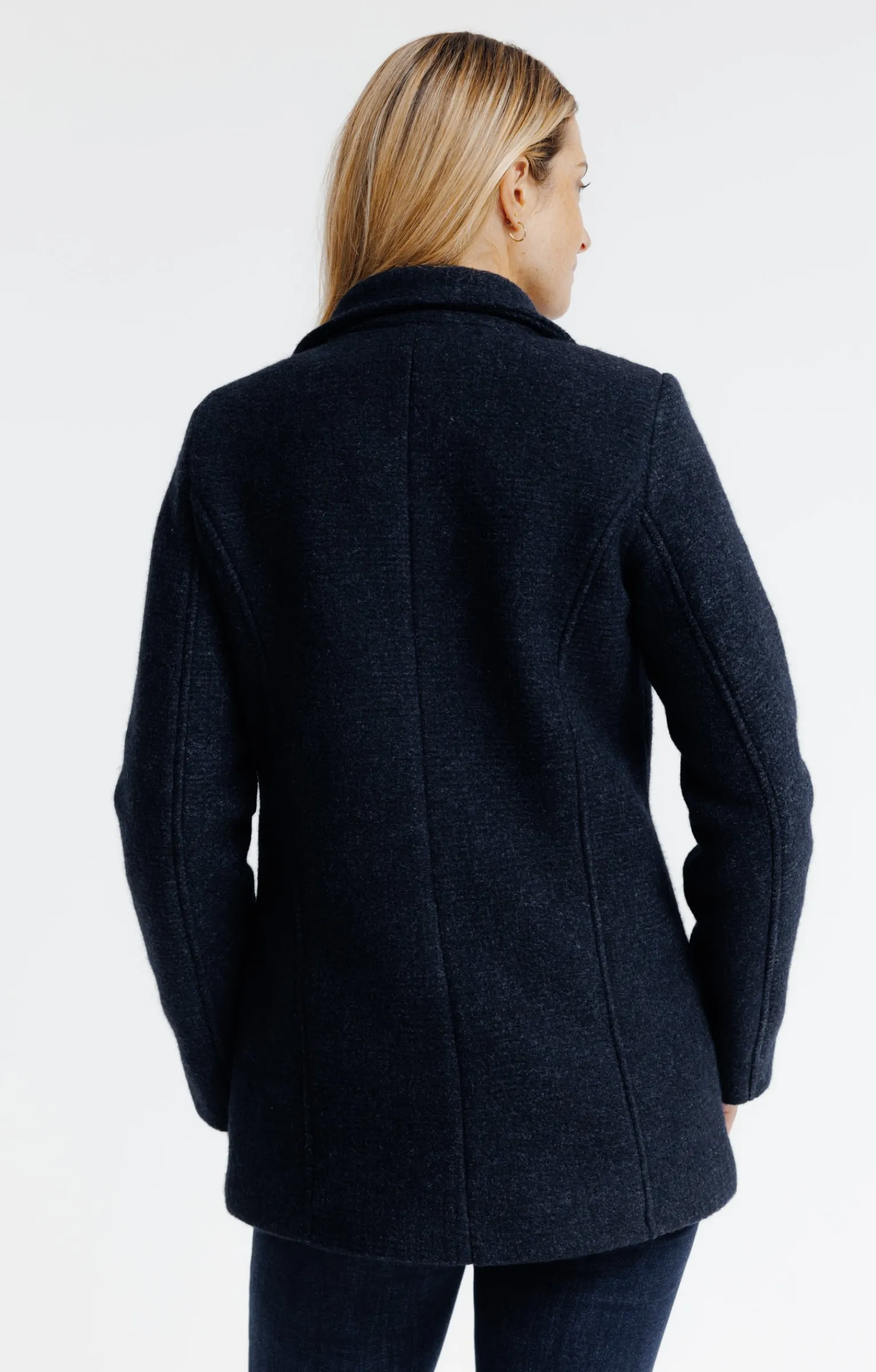 Manteaux<Armand Thiery Manteau en laine - Marine
