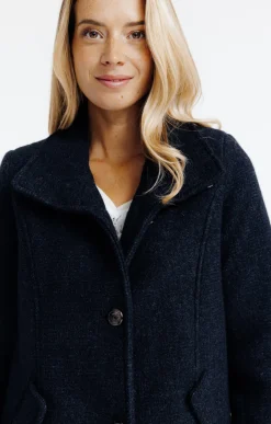 Manteaux<Armand Thiery Manteau en laine - Marine