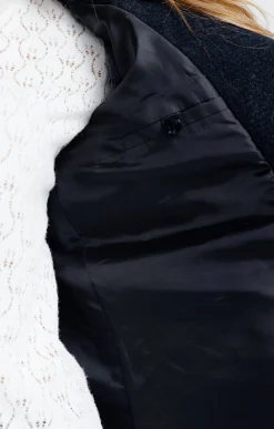 Manteaux<Armand Thiery Manteau en laine - Marine