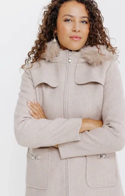 Manteaux<Armand Thiery Manteau esprit duffle - Grège