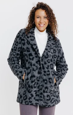 Manteaux<Armand Thiery Manteau imprimé fantaisie - Grismoyen