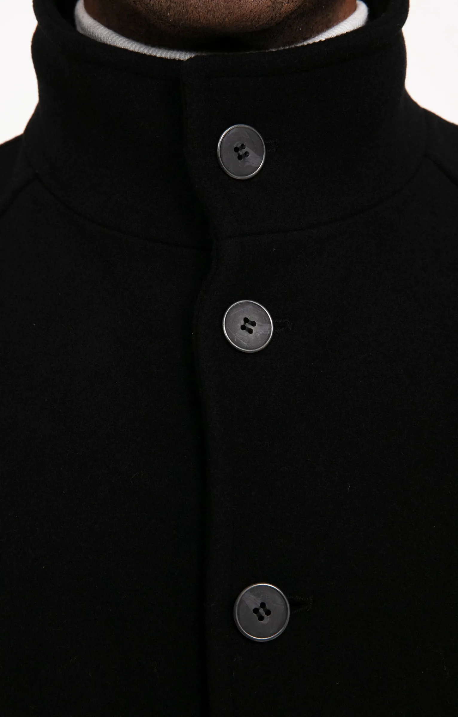Manteaux<Armand Thiery Manteau mi-long BLACK M - Noir