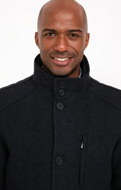 Manteaux<Armand Thiery Manteau mi-long GATIBLU - Marine