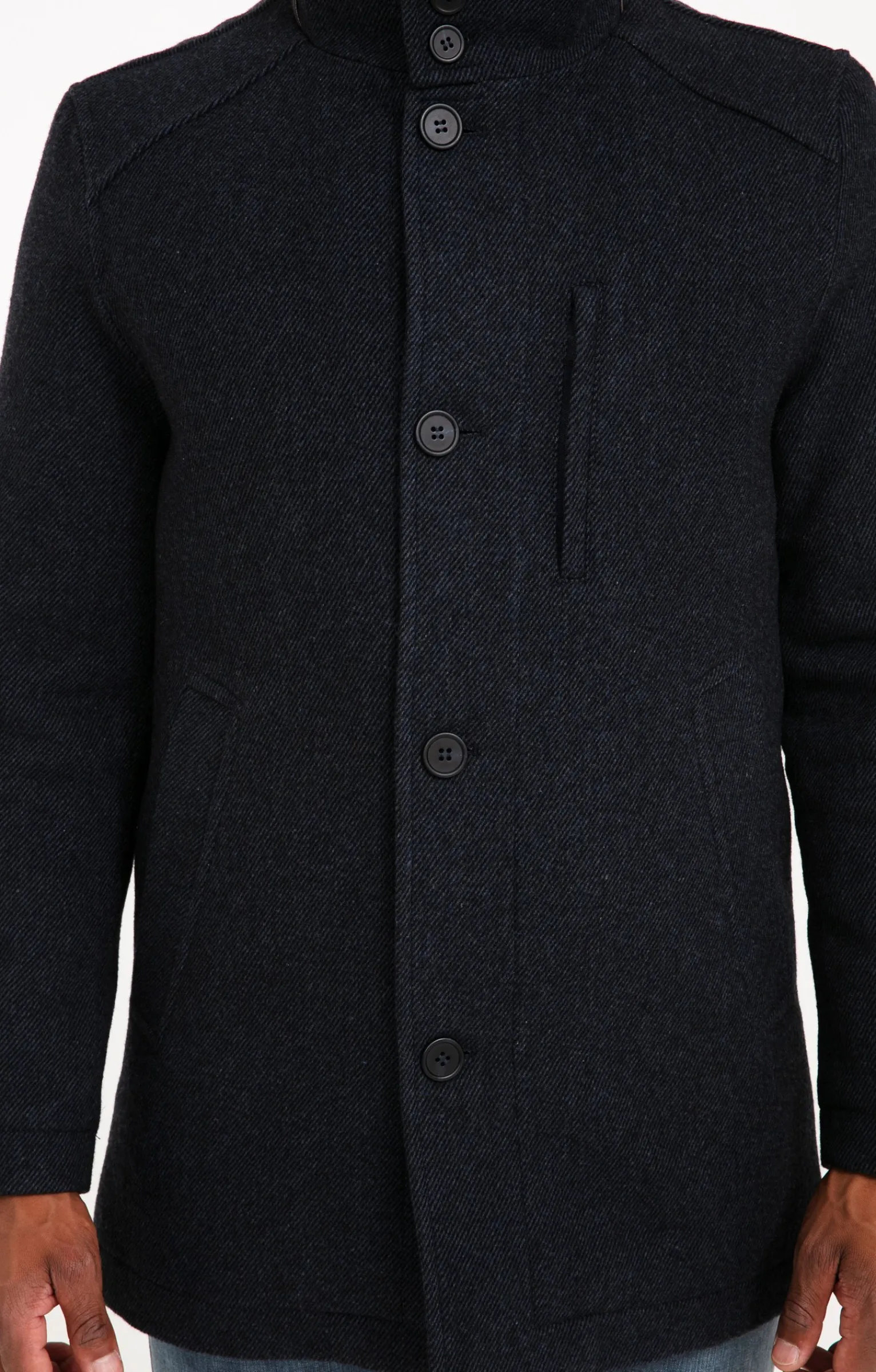 Manteaux<Armand Thiery Manteau mi-long GATIBLU - Marine