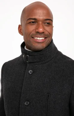 Manteaux<Armand Thiery Manteau mi-long SAEDARK - Anthracite