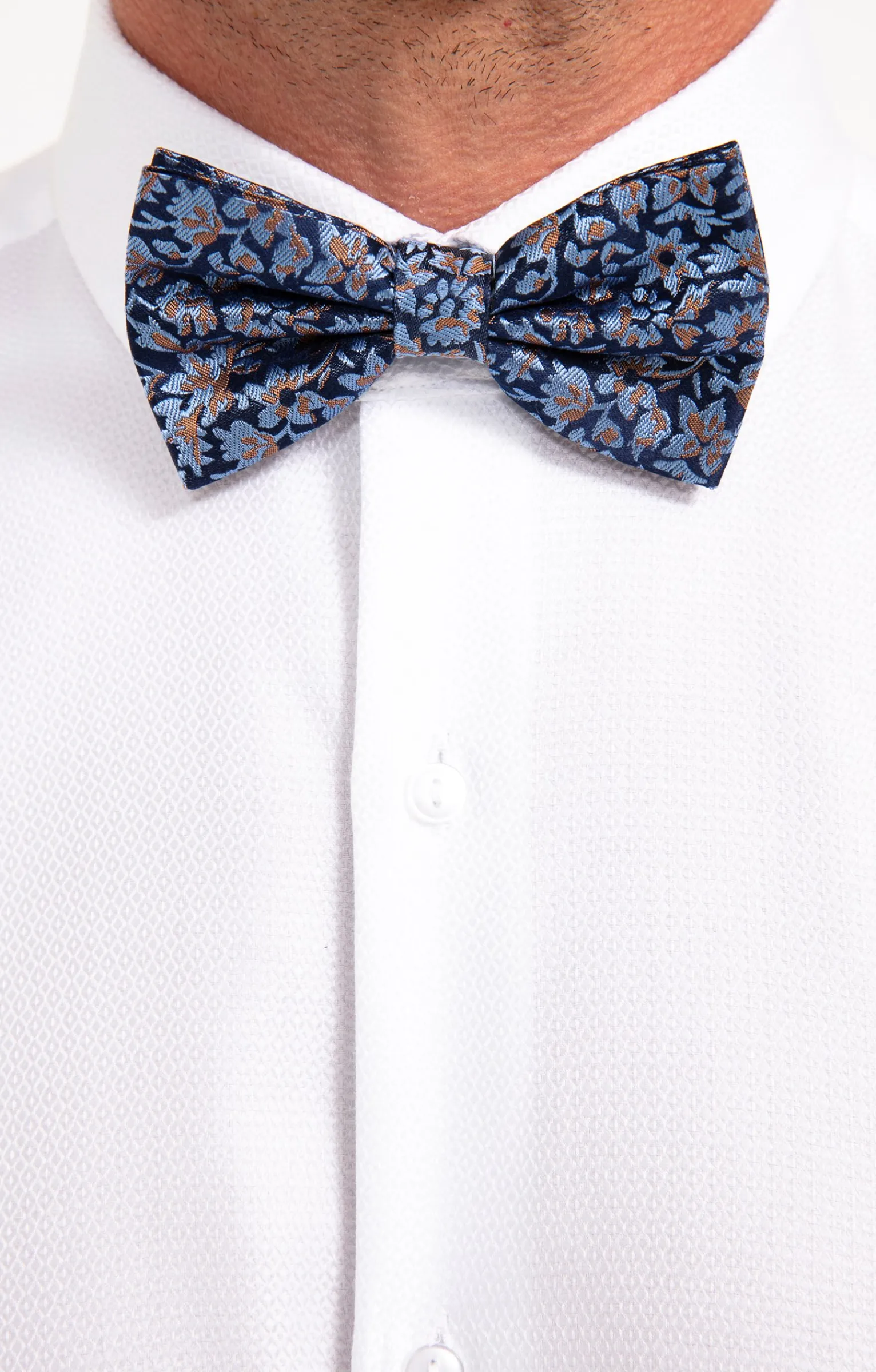 Cravates<Armand Thiery NOEUD PAPILLON FLOWCONTR - Bleu