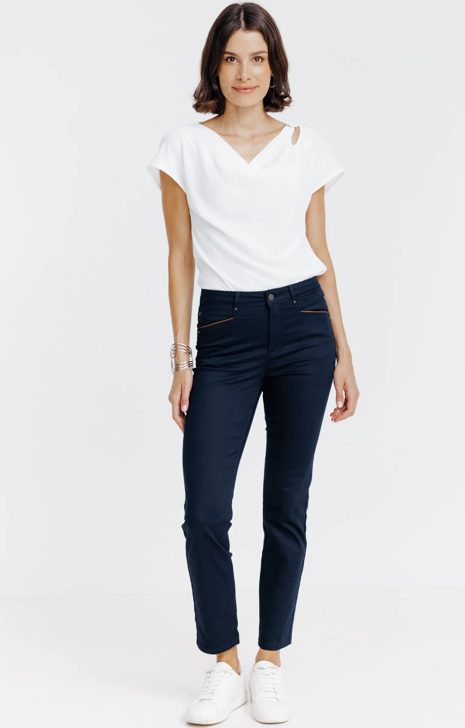Pantalons<Armand Thiery Pantalon - Marine