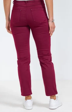 Pantalons<Armand Thiery Pantalon 7/8 coton détail clous poches - Liedevin