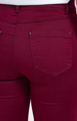Pantalons<Armand Thiery Pantalon 7/8 coton détail clous poches - Liedevin