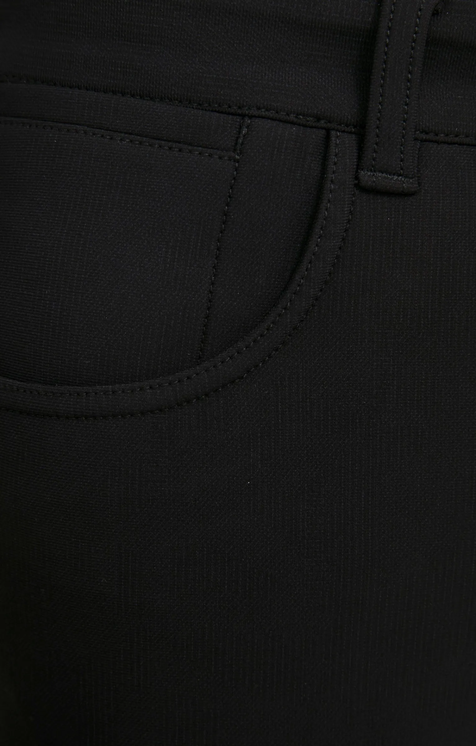 Pantalons<Armand Thiery Pantalon 5 poches Biface - Noir