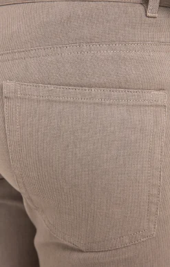 Pantalons<Armand Thiery Pantalon 5 poches Micro - Beige
