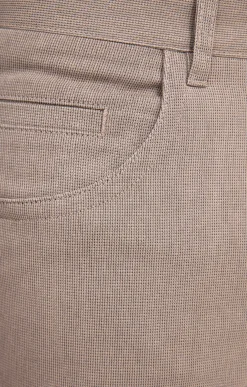 Pantalons<Armand Thiery Pantalon 5 poches Micro - Beige