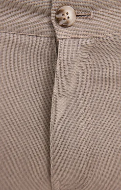 Pantalons<Armand Thiery Pantalon 5 poches Micro - Beige
