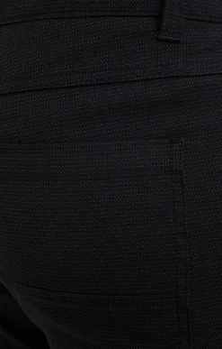 Pantalons<Armand Thiery Pantalon 5 poches Multico - Marine