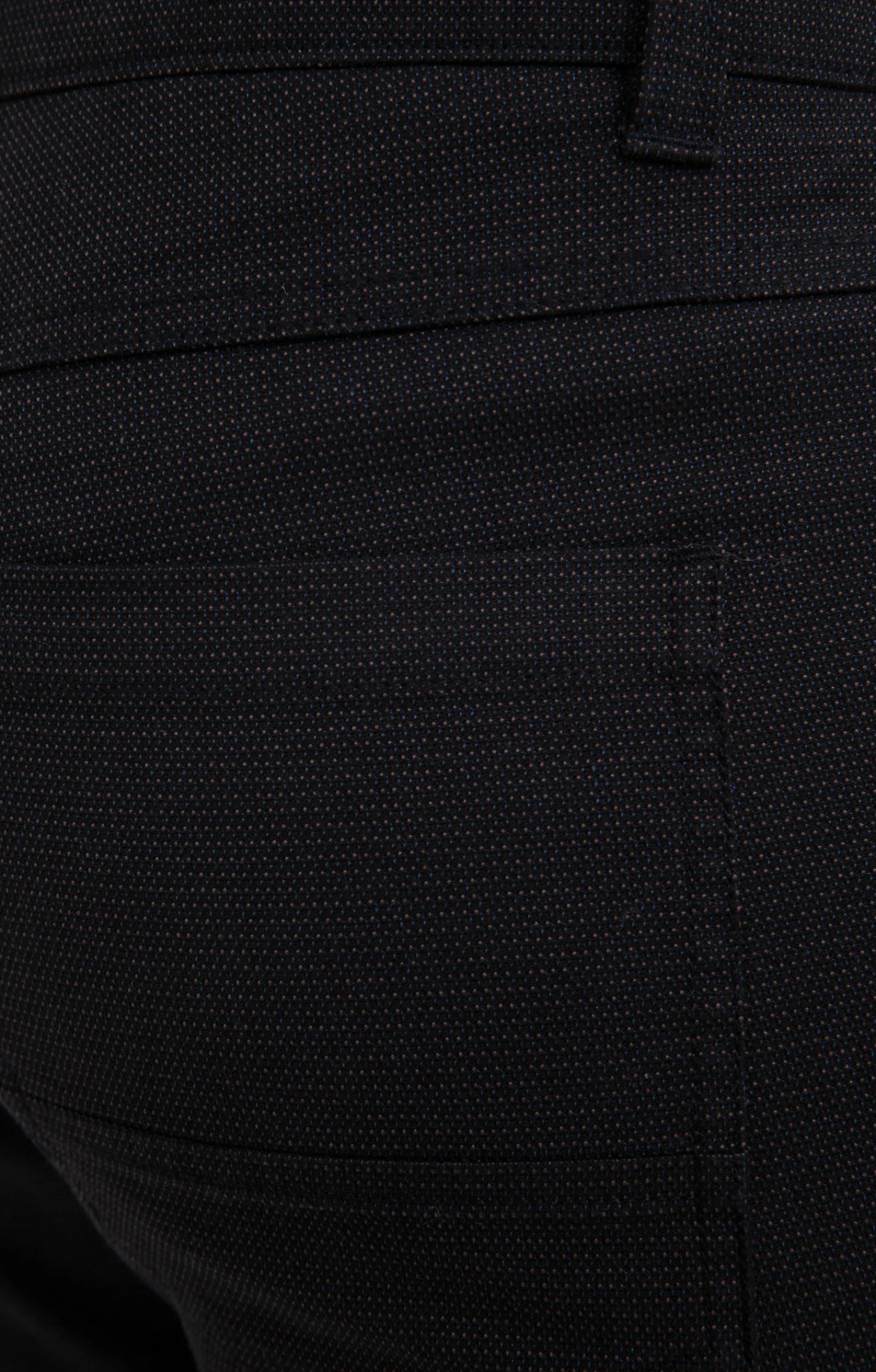 Pantalons<Armand Thiery Pantalon 5 poches Multico - Marine