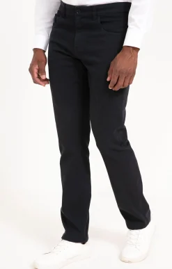 Pantalons<Armand Thiery Pantalon 5 poches Roby - Marine
