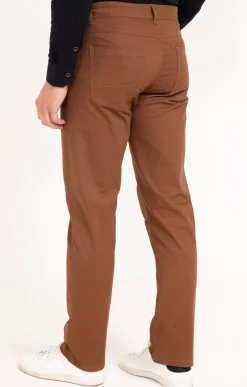 Pantalons<Armand Thiery Pantalon 5 poches Ryan - Havane