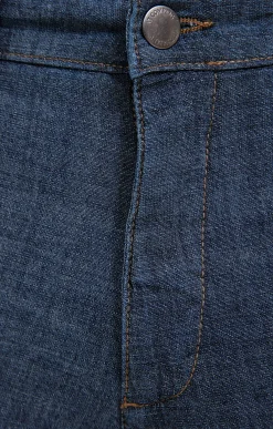 Pantalons<Armand Thiery Pantalon chino Denimlook - Bleu