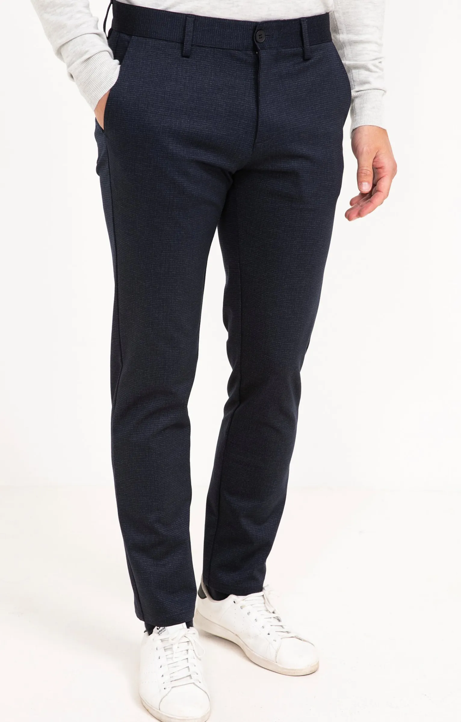 Pantalons<Armand Thiery Pantalon chino Kory Maille - Marine