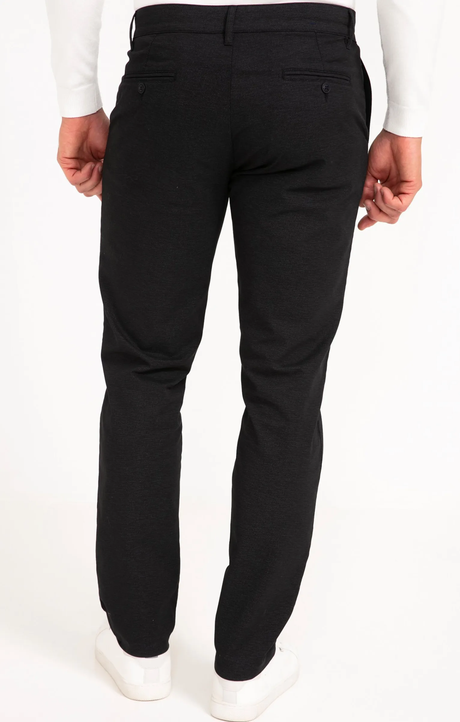 Pantalons<Armand Thiery Pantalon chino Liny - Noir