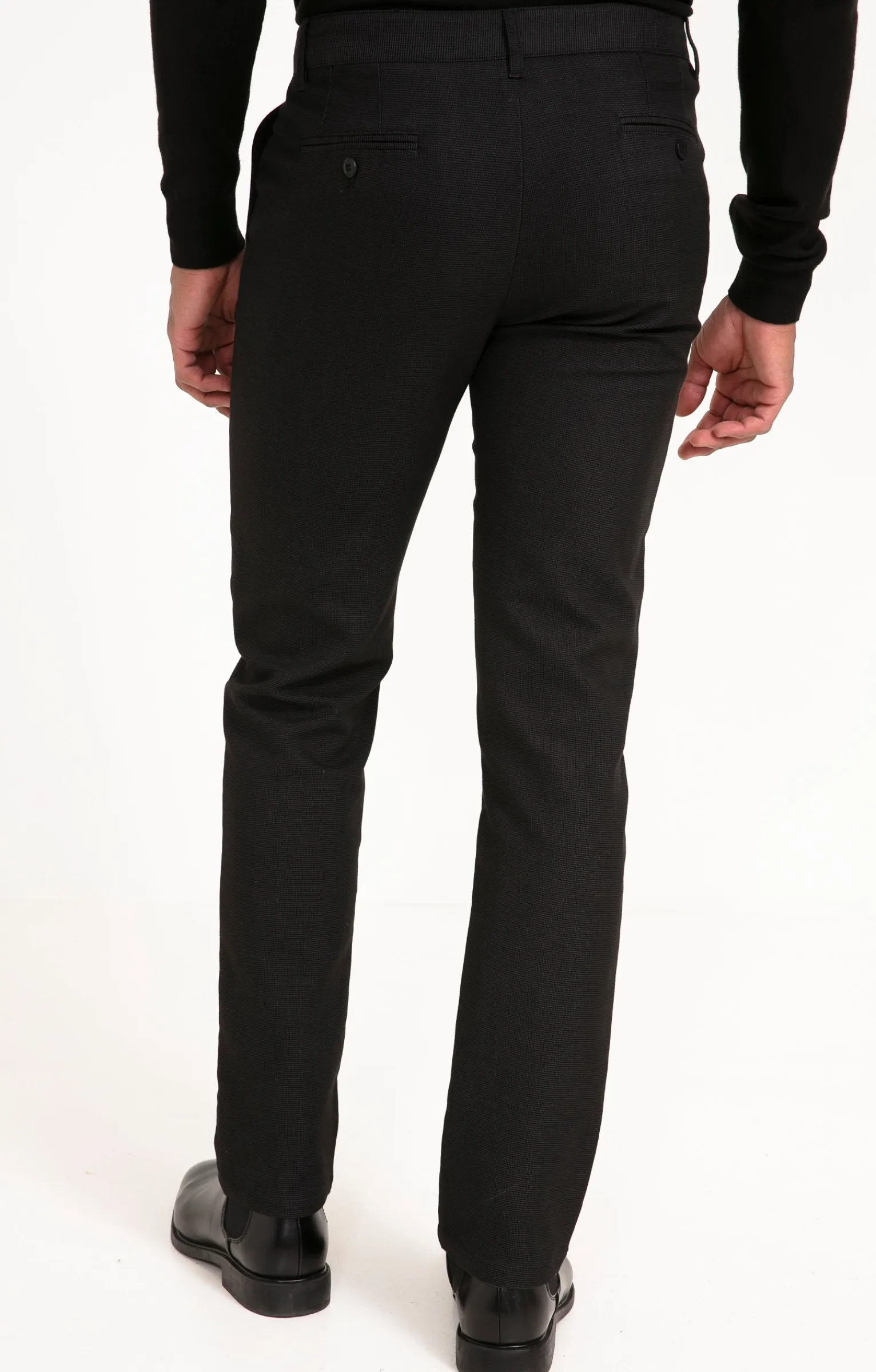 Pantalons<Armand Thiery Pantalon chino Pointy - Noir