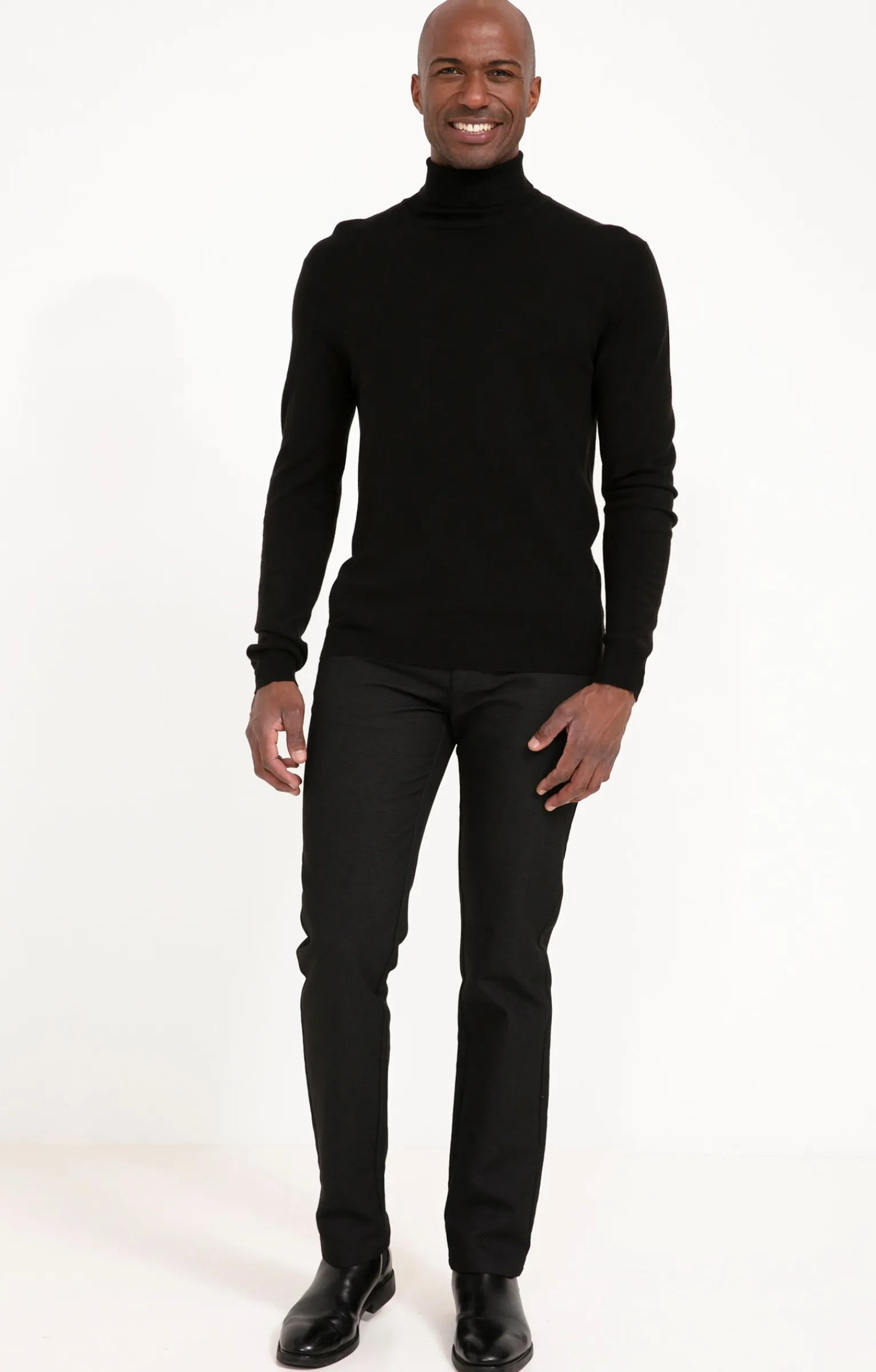Pantalons<Armand Thiery Pantalon chino Pointy - Noir