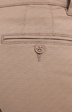 Pantalons<Armand Thiery Pantalon chino Printed - Beige