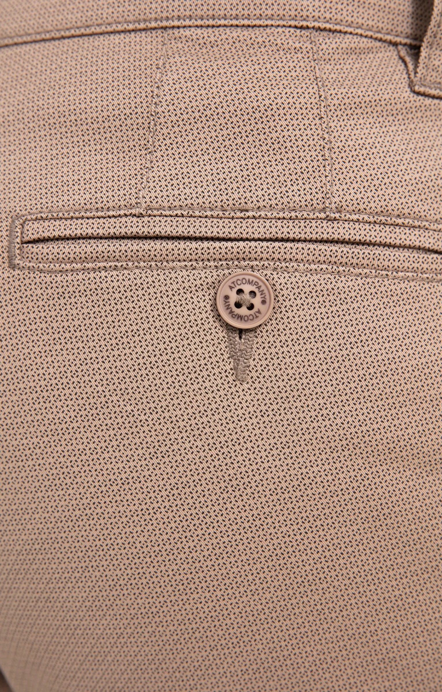 Pantalons<Armand Thiery Pantalon chino Printed - Beige