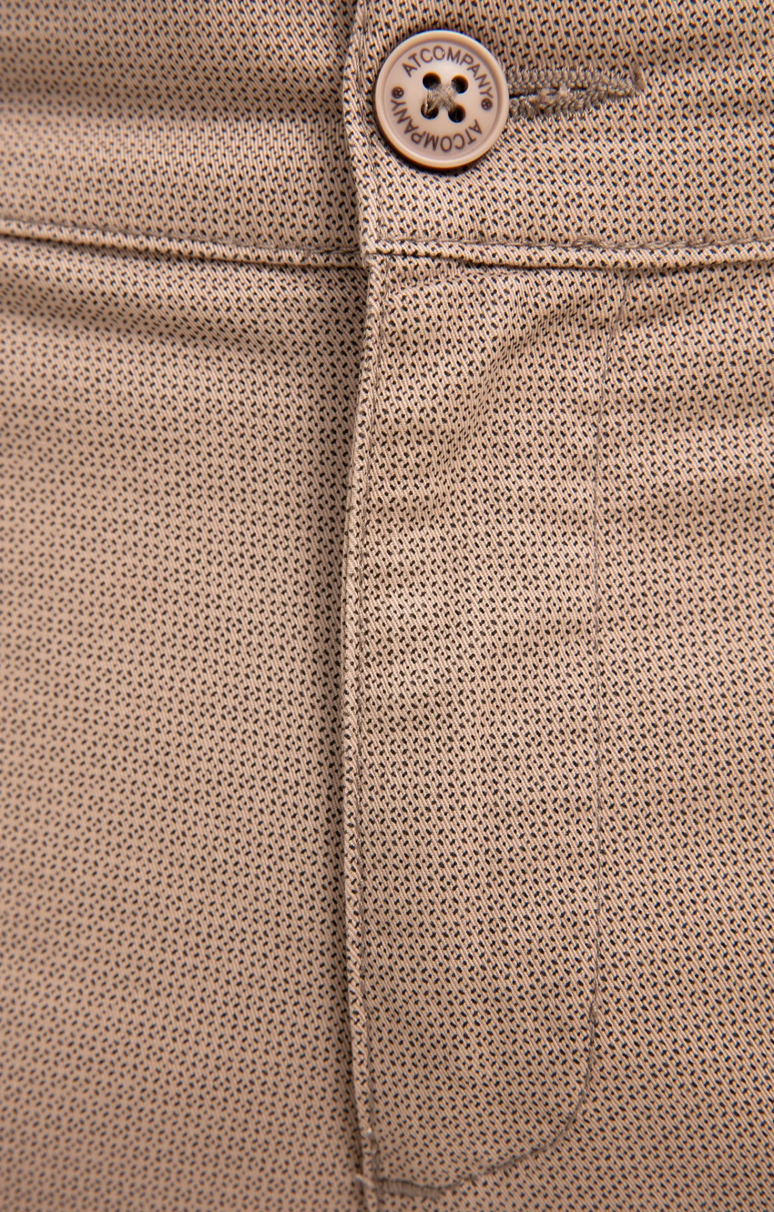 Pantalons<Armand Thiery Pantalon chino Printed - Beige