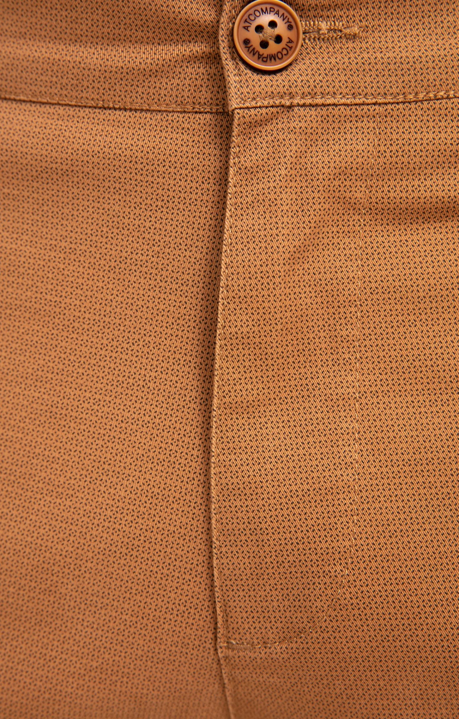 Pantalons<Armand Thiery Pantalon chino Printed - Havane