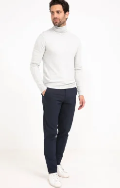 Pantalons<Armand Thiery Pantalon chino Printed - Marine
