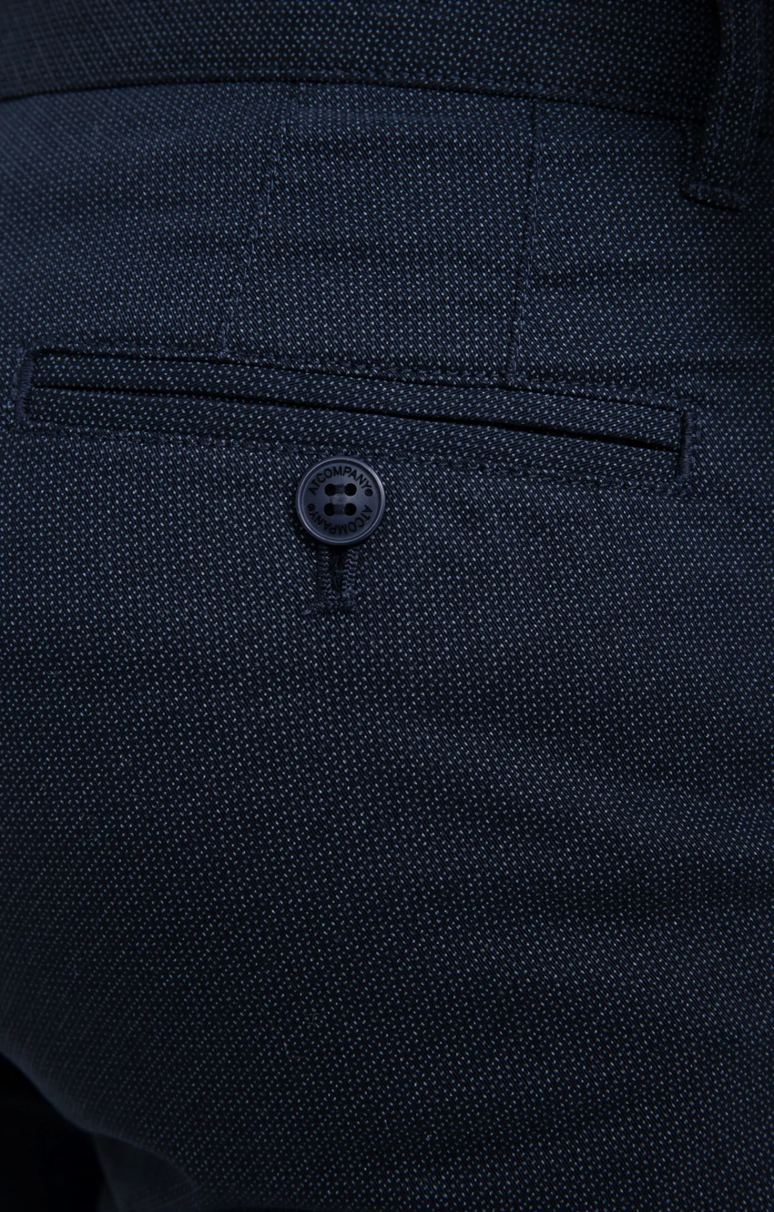 Pantalons<Armand Thiery Pantalon chino Printed - Marine