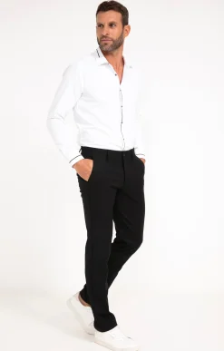 Pantalons<Armand Thiery Pantalon chino Ricky - Noir