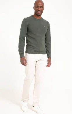 Pantalons<Armand Thiery Pantalon chino Uni - Écru