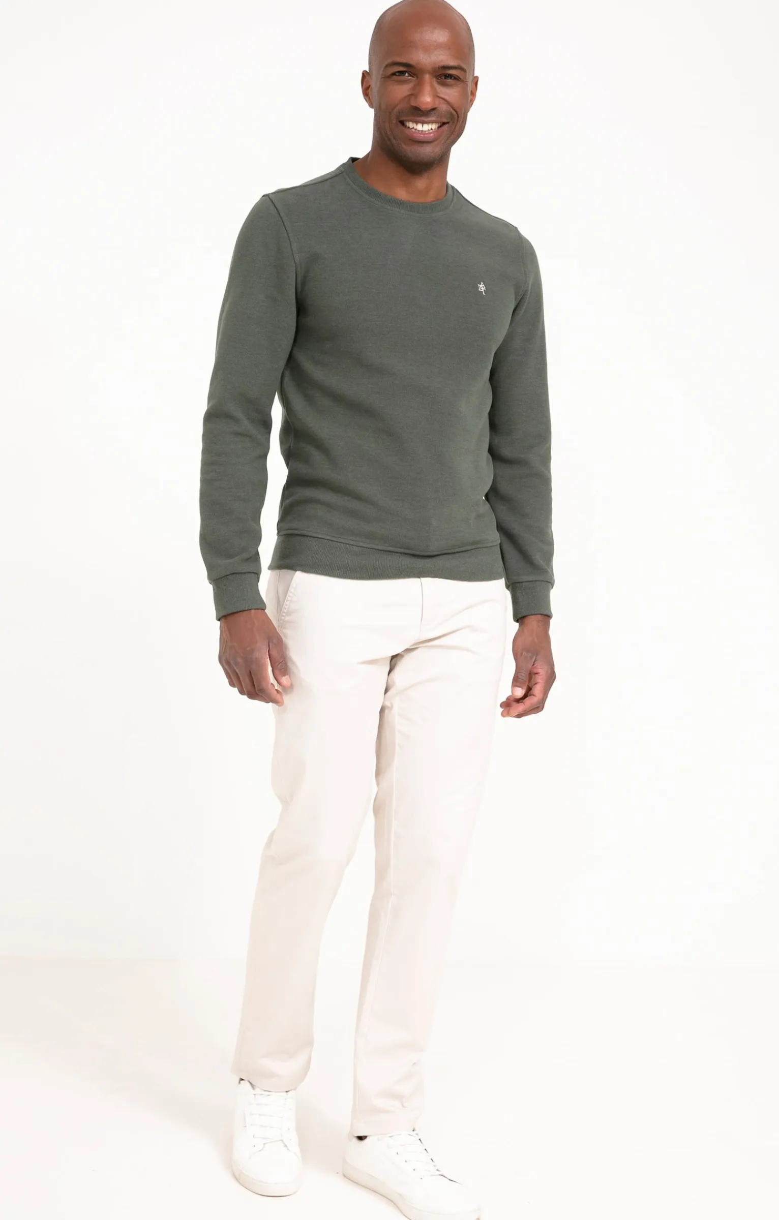 Pantalons<Armand Thiery Pantalon chino Uni - Écru