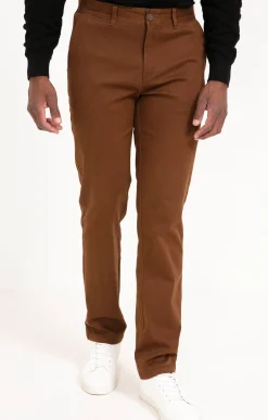 Pantalons<Armand Thiery Pantalon chino Wave - Moka
