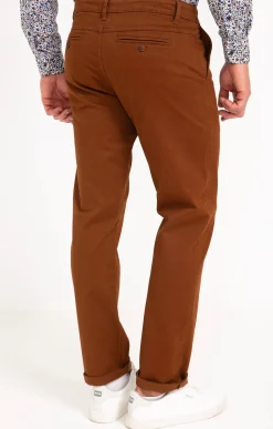 Pantalons<Armand Thiery Pantalon chino Winter - Moka