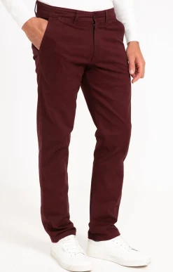 Pantalons<Armand Thiery Pantalon chino Winter - Prune
