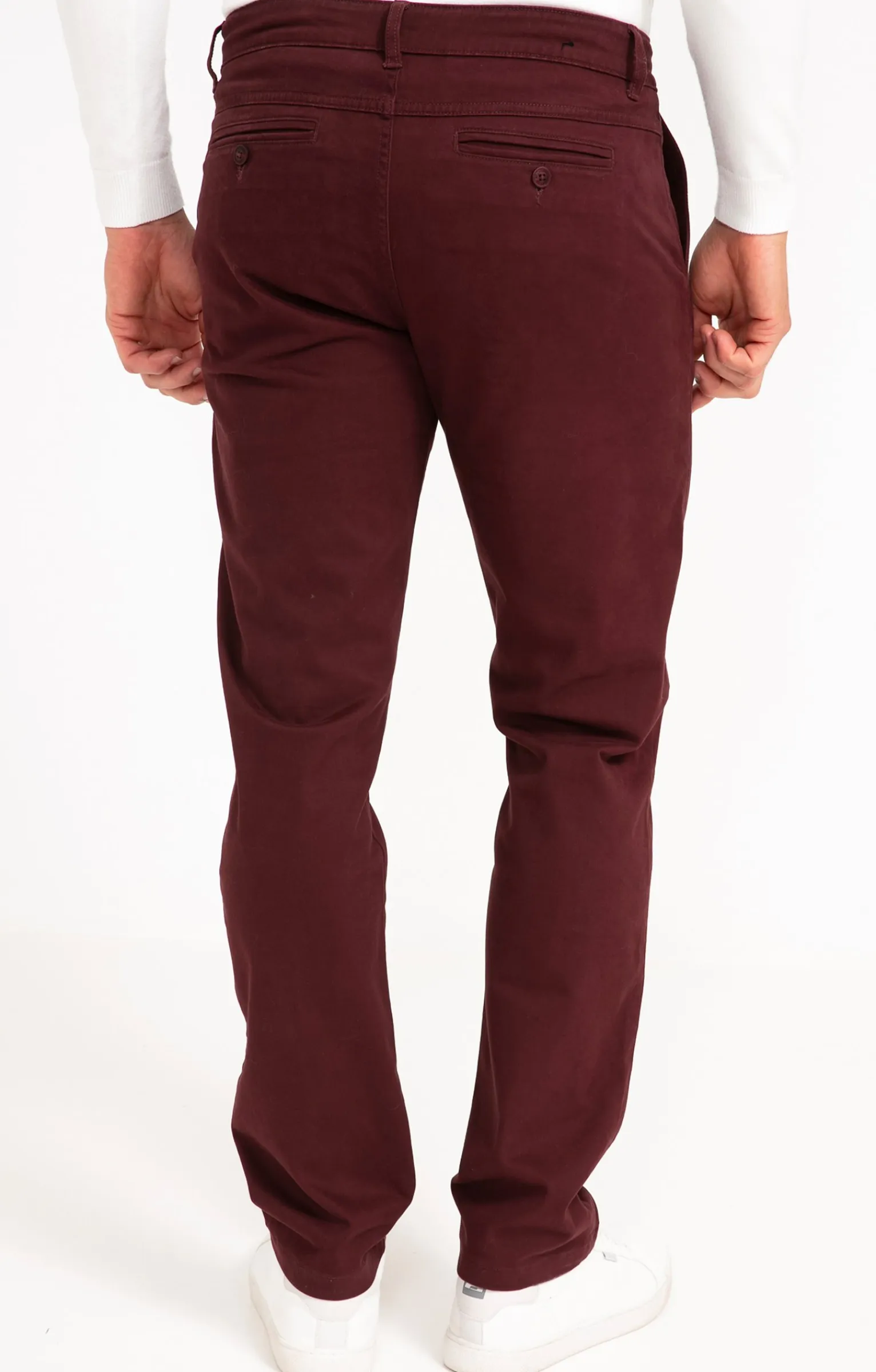 Pantalons<Armand Thiery Pantalon chino Winter - Prune